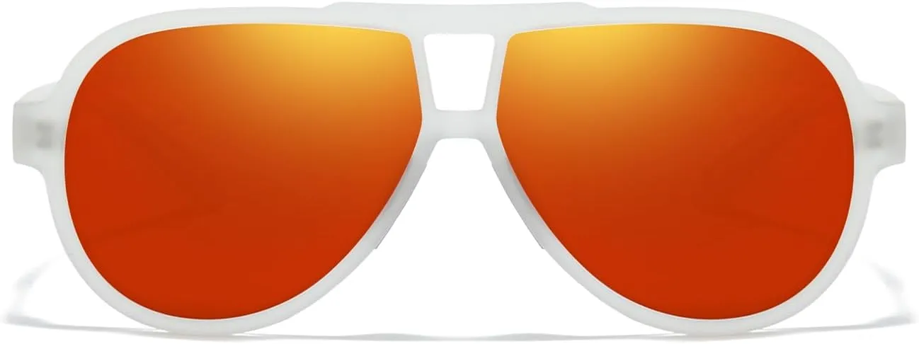 HIGLASS Classic Aviator Sunglasses for Men Polarized UV400 Protection Shades for Cycling, Running, Driving