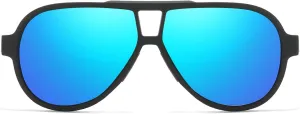 HIGLASS Classic Aviator Sunglasses for Men Polarized UV400 Protection Shades for Cycling, Running, Driving