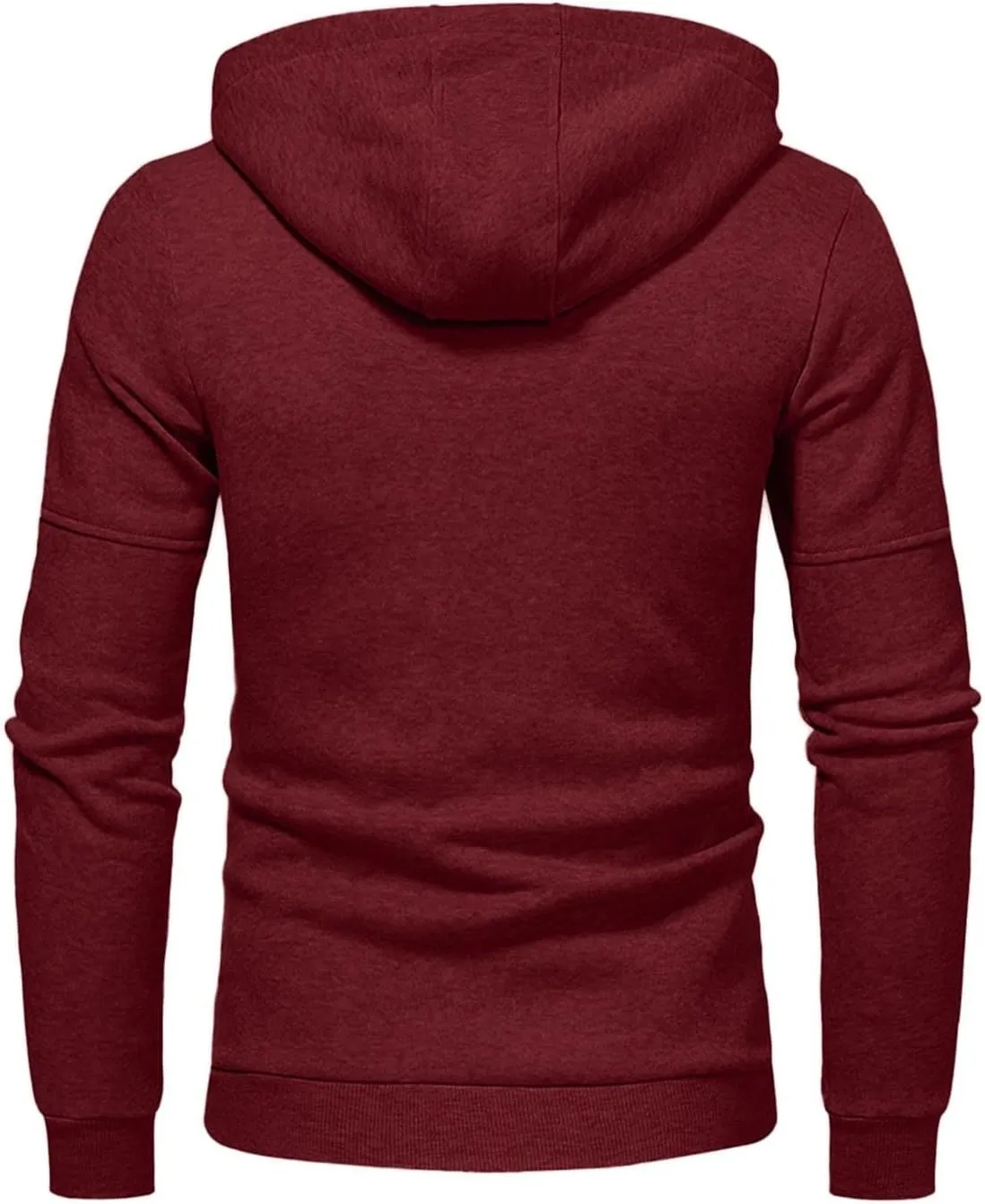 Hoodie Men, Men Hoodies Casual Hoodies for Men with Zip Pockets Full Zip Long Sleeve Sweatshirt Sports Y2k Hooded Jacket