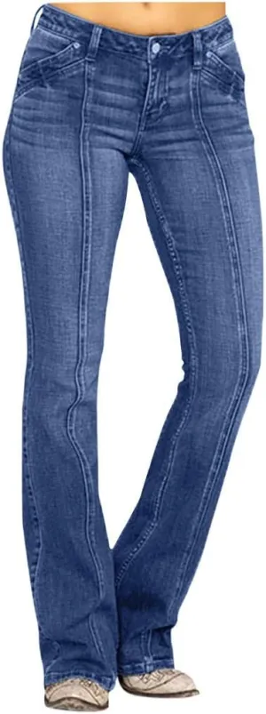 Jeans Women Lace Poket Waisted Pants Trousers Up Women’s Casual Women's Jeans Jeans for Women Jeans Women Junior