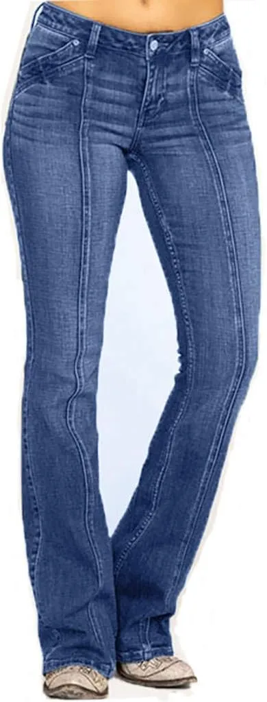Jeans Women Lace Poket Waisted Pants Trousers Up Women’s Casual Women's Jeans Jeans for Women Jeans Women Junior