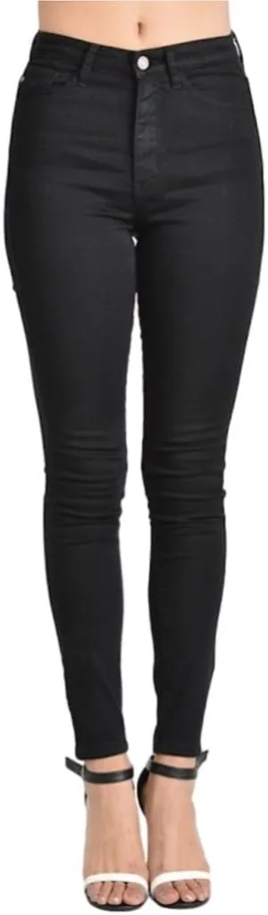 Kan Can HIGH Rise Dark WASH Super Skinny Jeans KC5002D