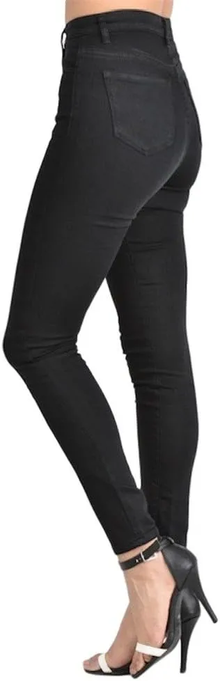 Kan Can HIGH Rise Dark WASH Super Skinny Jeans KC5002D