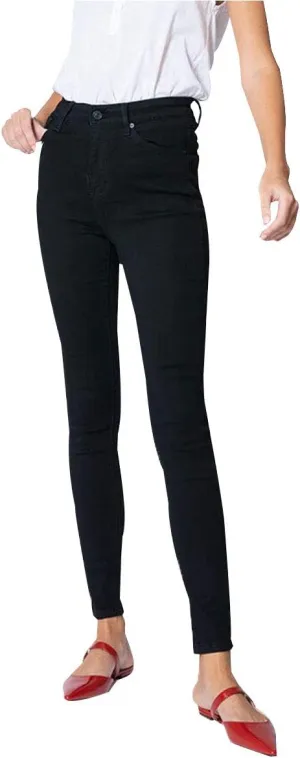 Kan Can HIGH Rise Dark WASH Super Skinny Jeans KC5002D