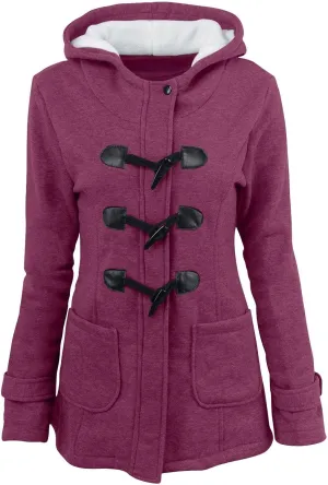 LCMTWX Women Oversized Fleece Lined Raincoat Solid Women Coat Rain Raincoat Women's Coat Outdoor Warm Rain Jacket Rain
