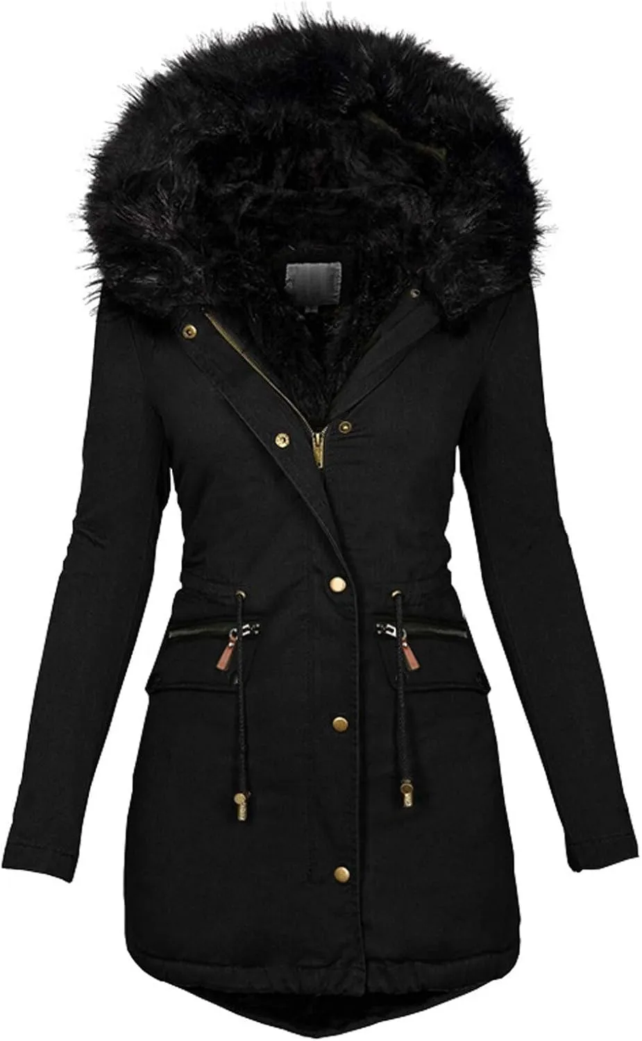LCMTWX Women's Waterproof Hooded Rain Jacket Solid Women Coat Rain Raincoat Women's Coat Windproof Plus Size Rain Jacket
