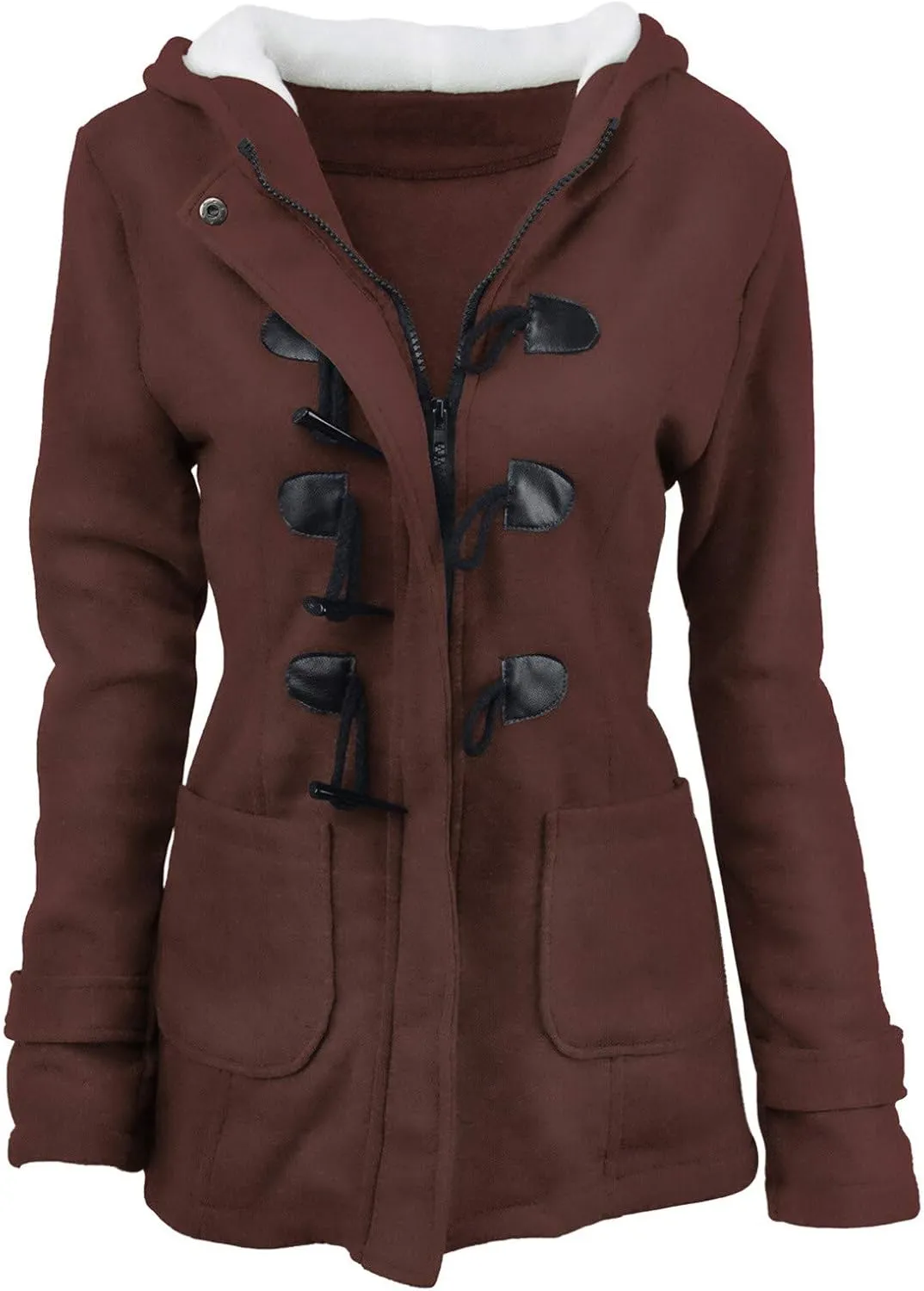 LCMTWX Women's Waterproof Hooded Rain Jacket Solid Women Coat Rain Raincoat Women's Coat Windproof Plus Size Rain Jacket