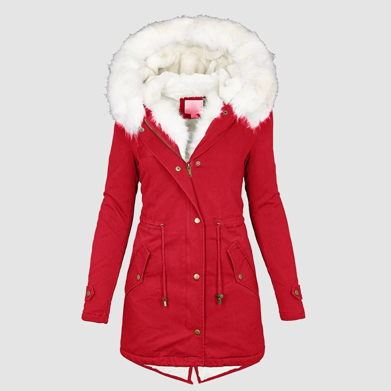 LCMTWX Women's Waterproof Hooded Rain Jacket Solid Women Coat Rain Raincoat Women's Coat Windproof Plus Size Rain Jacket