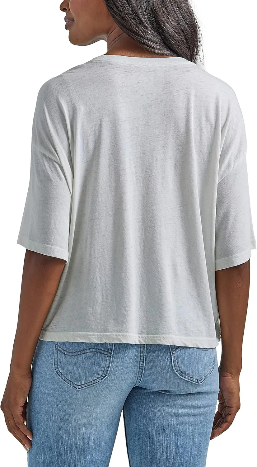 Lee Women's Boxy Crop Graphic T-Shirt