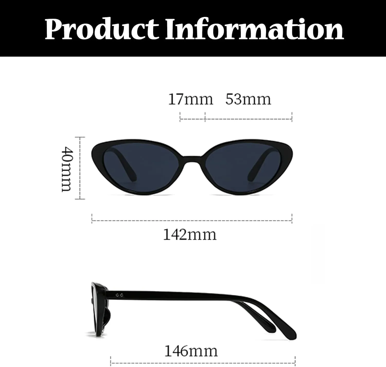 LJCZKA Retro Oval Sunglasses for Women Men 90s Small Oval Sun Glasses Fashion Vintage y2k Cat Eye Shades UV400 Protection