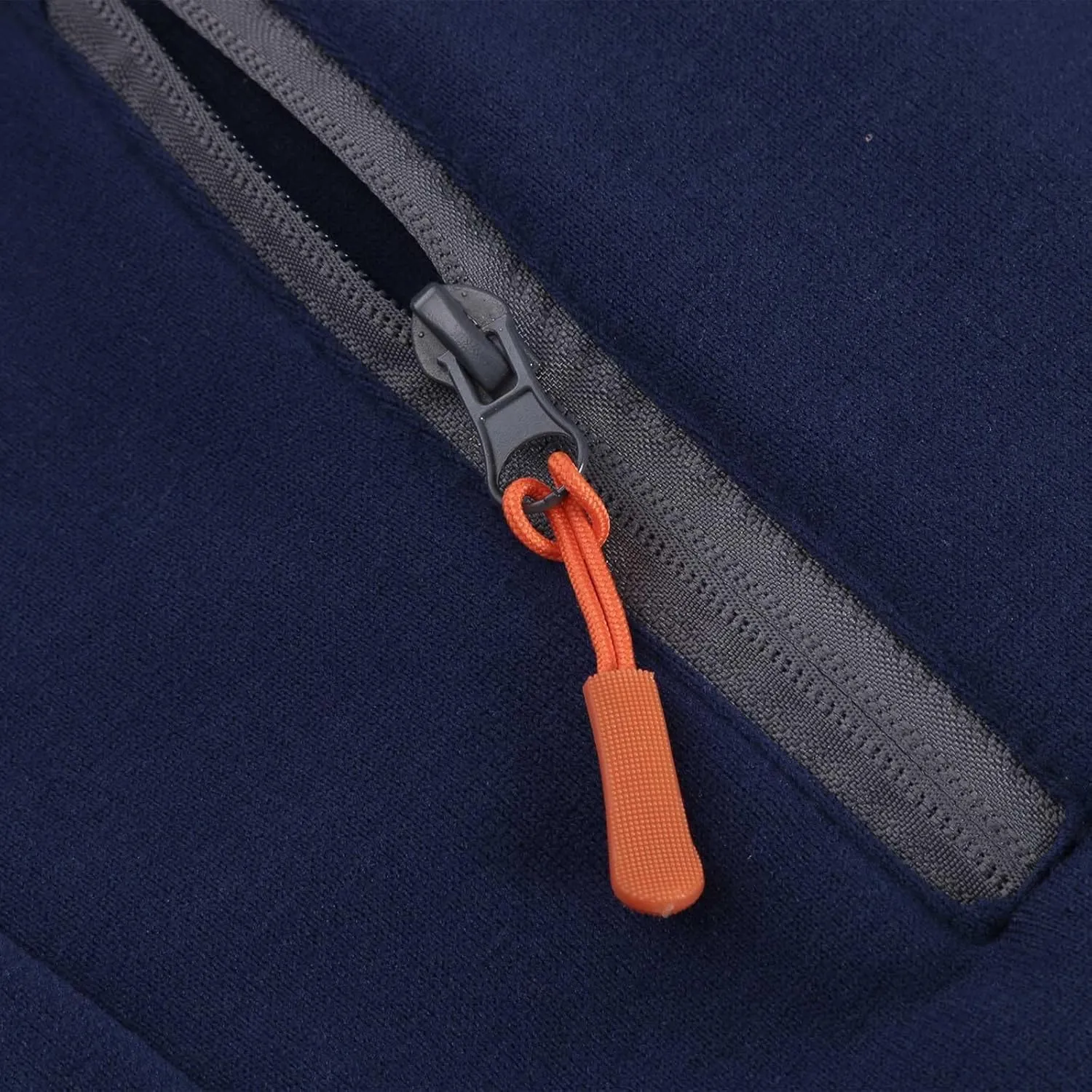 Men Hoodies Casual Hoodies for Men with Zip Pockets Full Zip Long Sleeve Plain Sweatshirt Sports Fleece Hooded Jacket