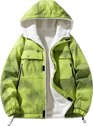 Men Lightweight Down Puffer Jakcet, Classic Full Zip Parka Jacket Warm Insulated Jacket Thin Quilted Shirt Jacket Men