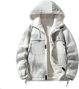 Men Lightweight Down Puffer Jakcet, Classic Full Zip Parka Jacket Warm Insulated Jacket Thin Quilted Shirt Jacket Men