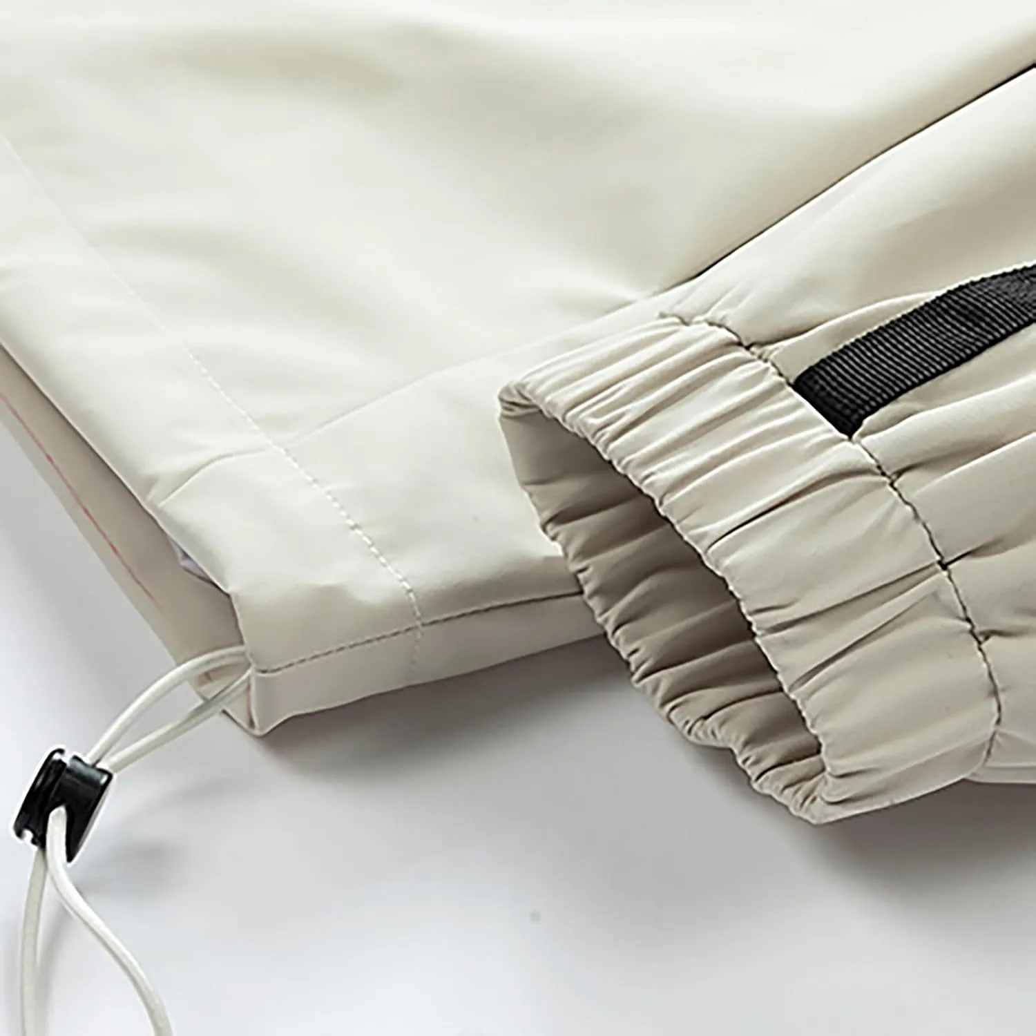 Men's Casual 2024 Drawstring Jacket Coats Trendy Loose Fit Long Sleeve With Zipper Classic Solid Hooded Jacket
