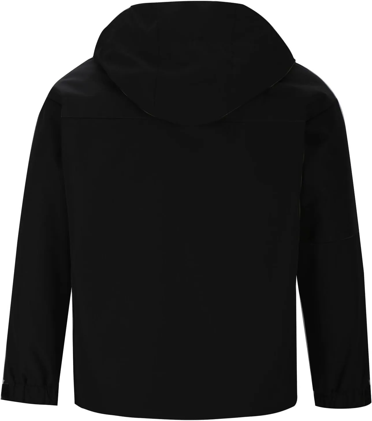 Men's Outdoor Hiking Rain Jacket Hooded Windbreaker Lightweight Softshell Jackets Waterproof Rain Coats with Pockets