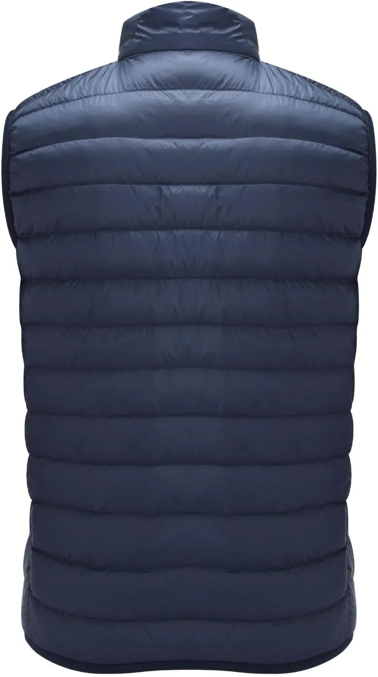 Men's Puffer Vest Windproof Winter Outdoor Zipper Sleeveless Warm Puffey Jacket Lightweight Packable Puffer Vest