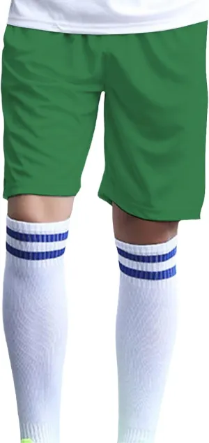 Mens Shorts Athletic Football Running Fitness Workout Pants Breathable Comfy Elastic Waist Casual Shorts with Pockets