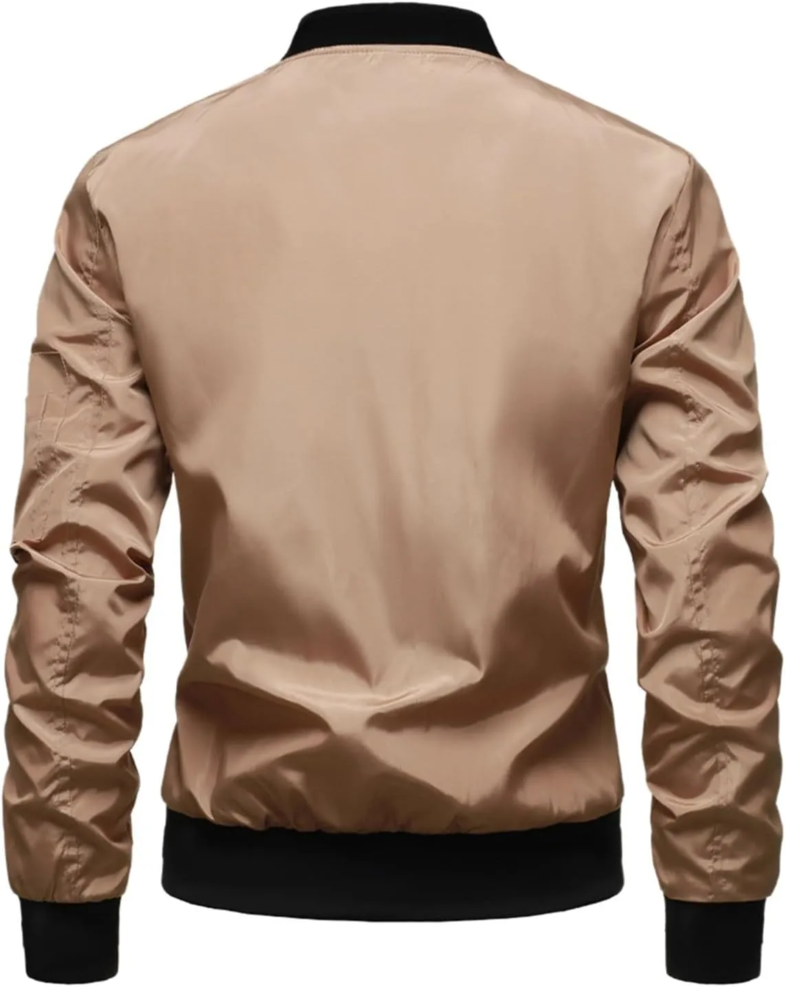 Men's Waterproof Rain Jacket Outdoor LightweightOutdoor Jacket with Pockets Rain Shell Coat for Hiking Golf Travel