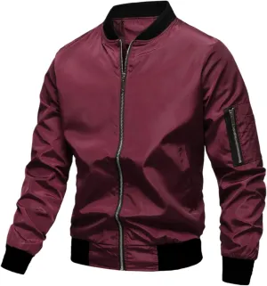 Men's Waterproof Rain Jacket Outdoor LightweightOutdoor Jacket with Pockets Rain Shell Coat for Hiking Golf Travel