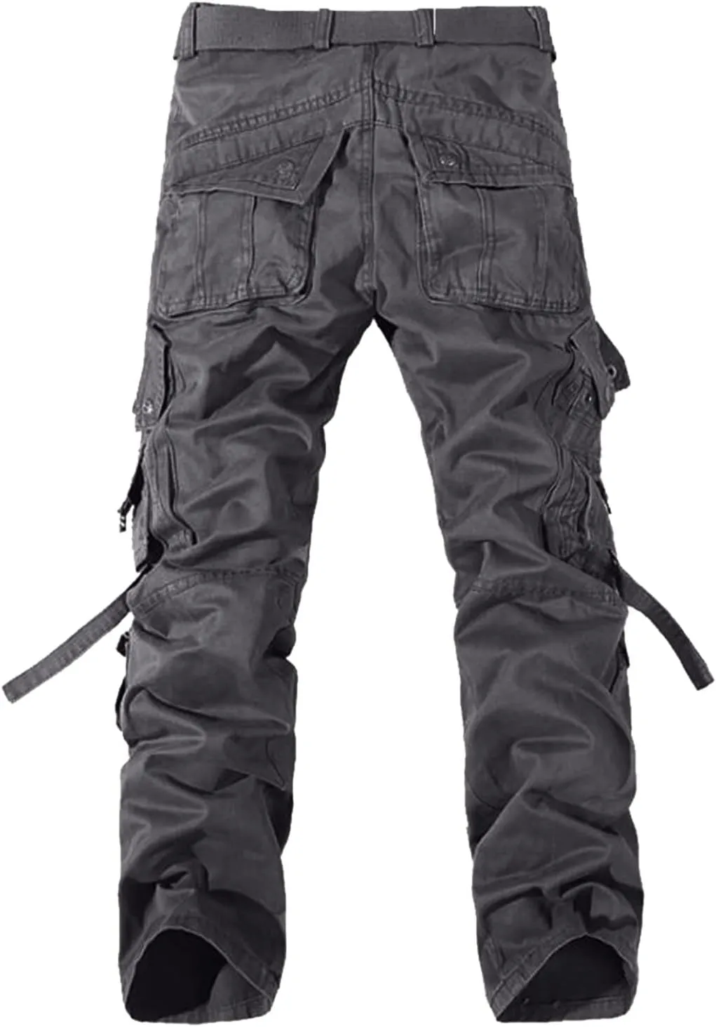 Mens Workout Cargo Sweatpants Straight Leg Cargo Pant Men's Relaxed Fit Stretch Cargo Pants Men's Joggers Sweat Pants