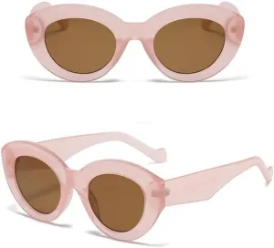 New 2025 Popular Cat Eye Sunglasses Women Fashion Colorful Cateye Retro Leopard Shades Sun glasses Female Trending Oval Eyewear UV400