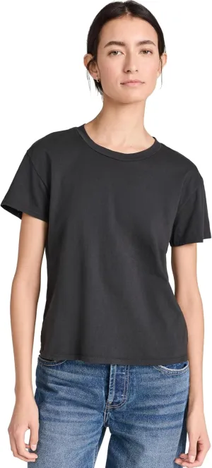 perfectwhitetee Women's Harley Cotton Boxy Crew Tee