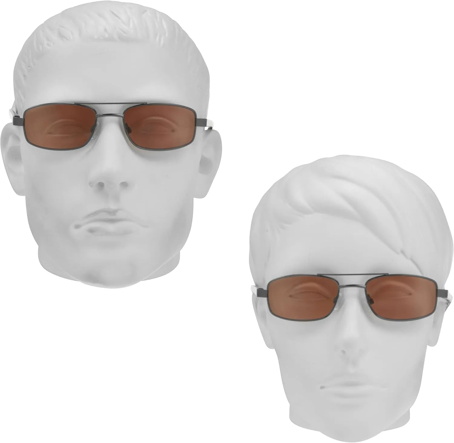 proSPORT Reading Glasses Tinted Full Lens Sun Readers Pilot Square Aviator NOT BIFOCAL