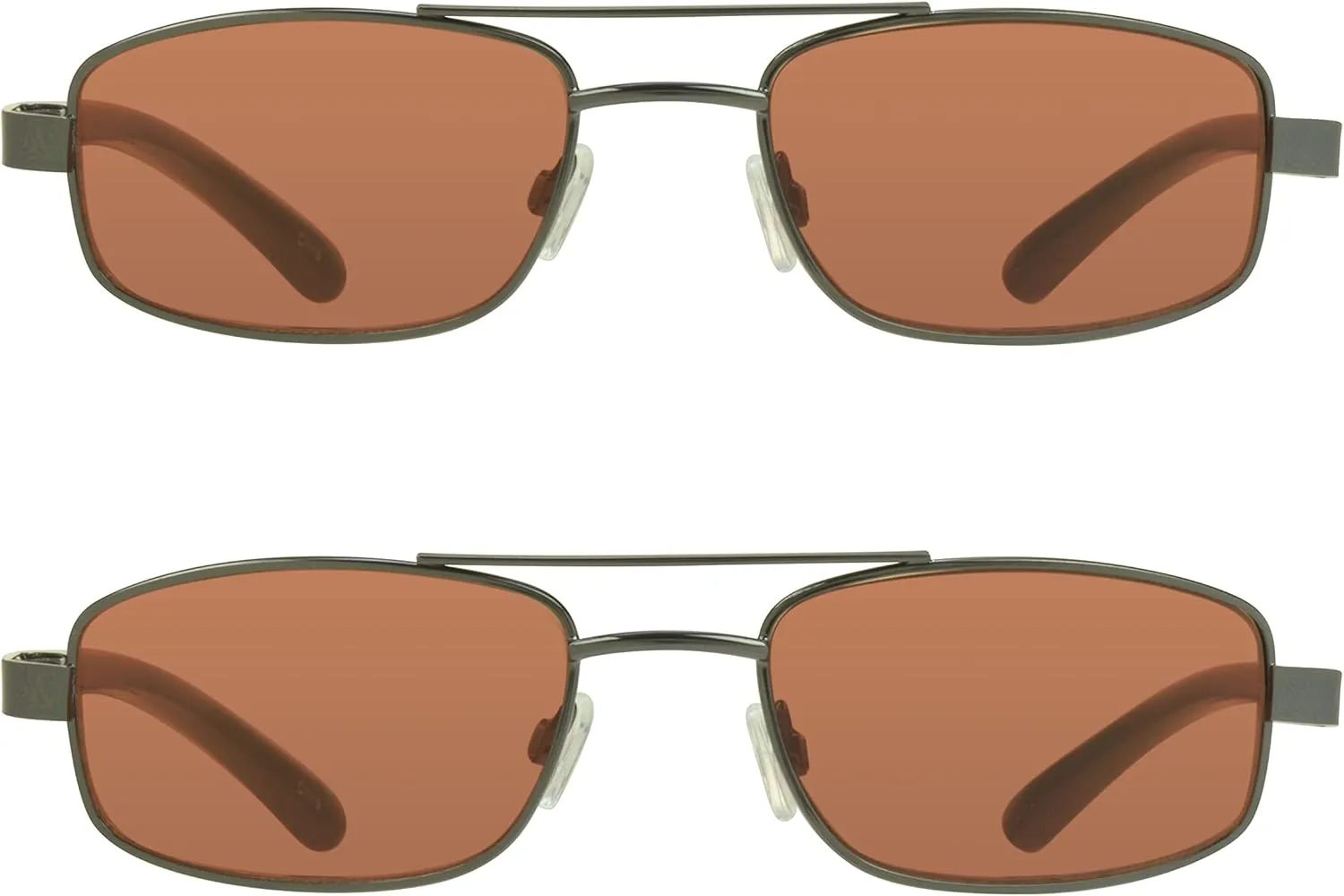 proSPORT Reading Glasses Tinted Full Lens Sun Readers Pilot Square Aviator NOT BIFOCAL