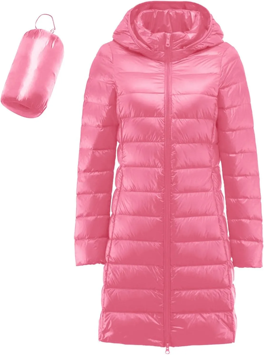 Puffer Jacket Womens with Hood Cropped Women's Down Jackets Packable Puffer Jacket Women Waterproof Hooded Womens Light Weight Waterproof Puffer Jacket Parkas for Women