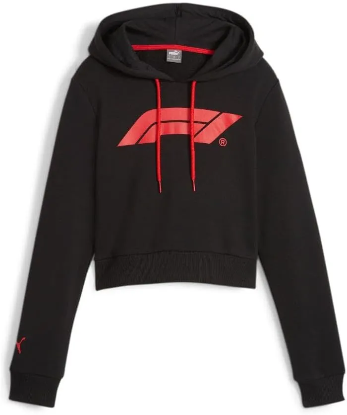 PUMA Women's Formula 1 Essentials Cropped Hoodie