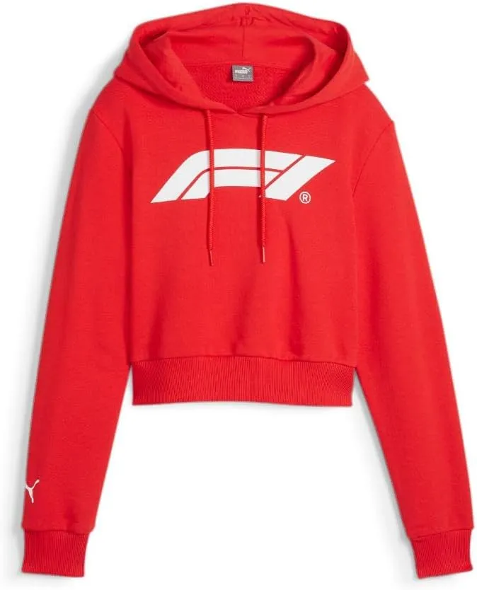 PUMA Women's Formula 1 Essentials Cropped Hoodie