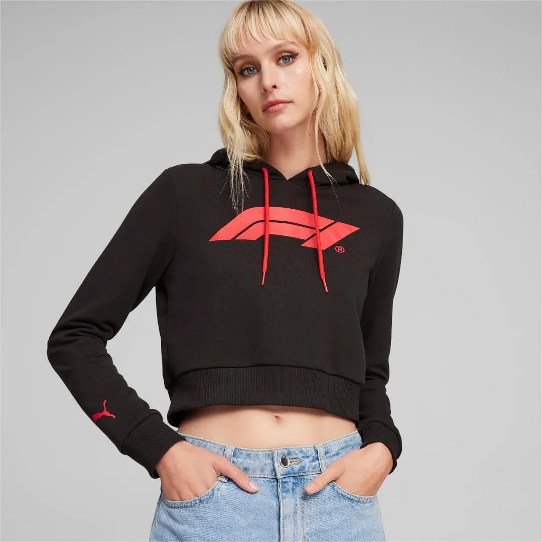 PUMA Women's Formula 1 Essentials Cropped Hoodie