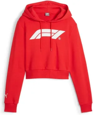 PUMA Women's Formula 1 Essentials Cropped Hoodie