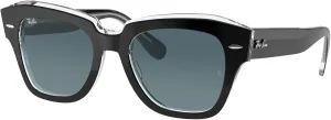 Ray-Ban RB2186 State Street Square Sunglasses
