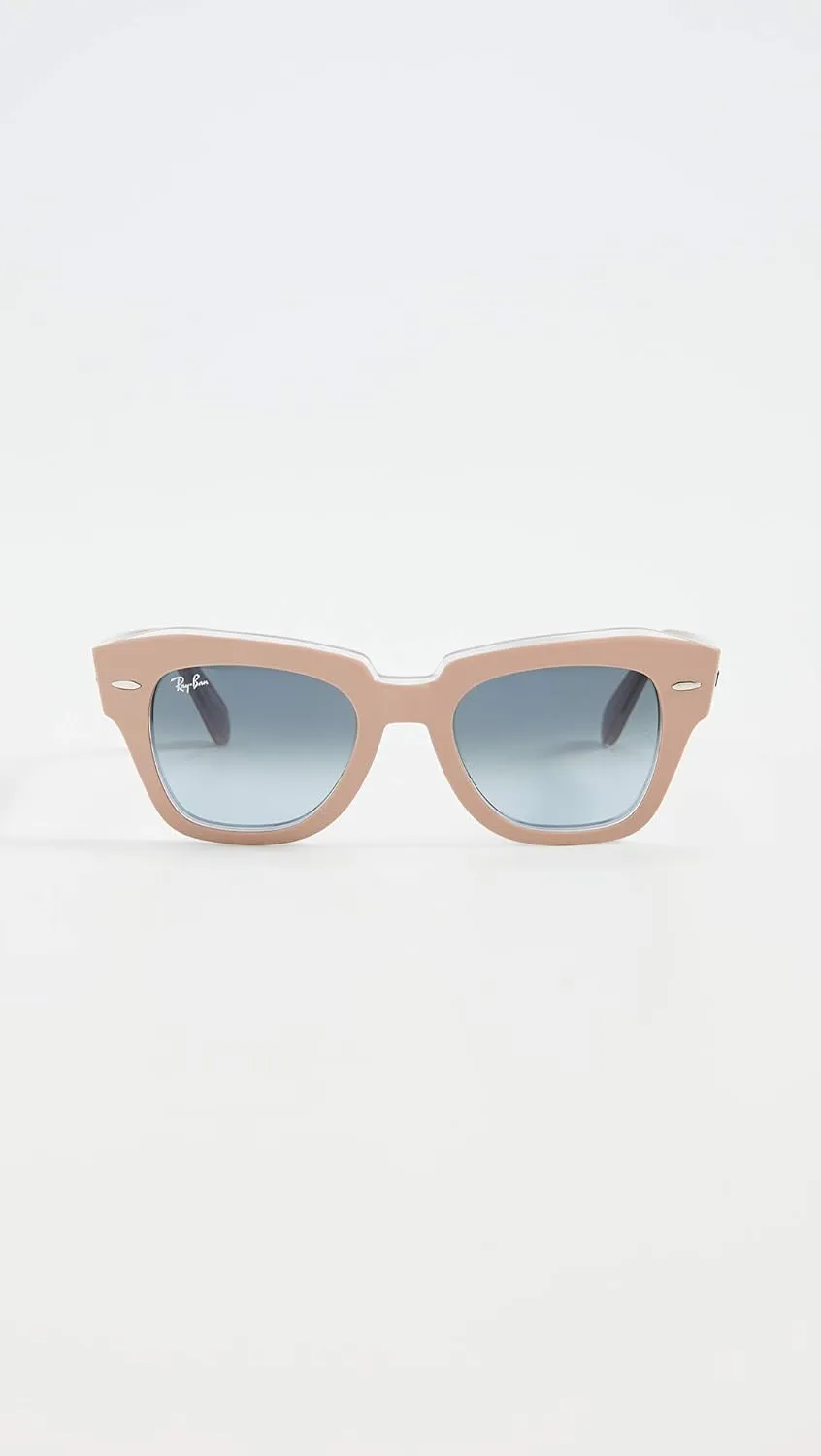 Ray-Ban RB2186 State Street Square Sunglasses