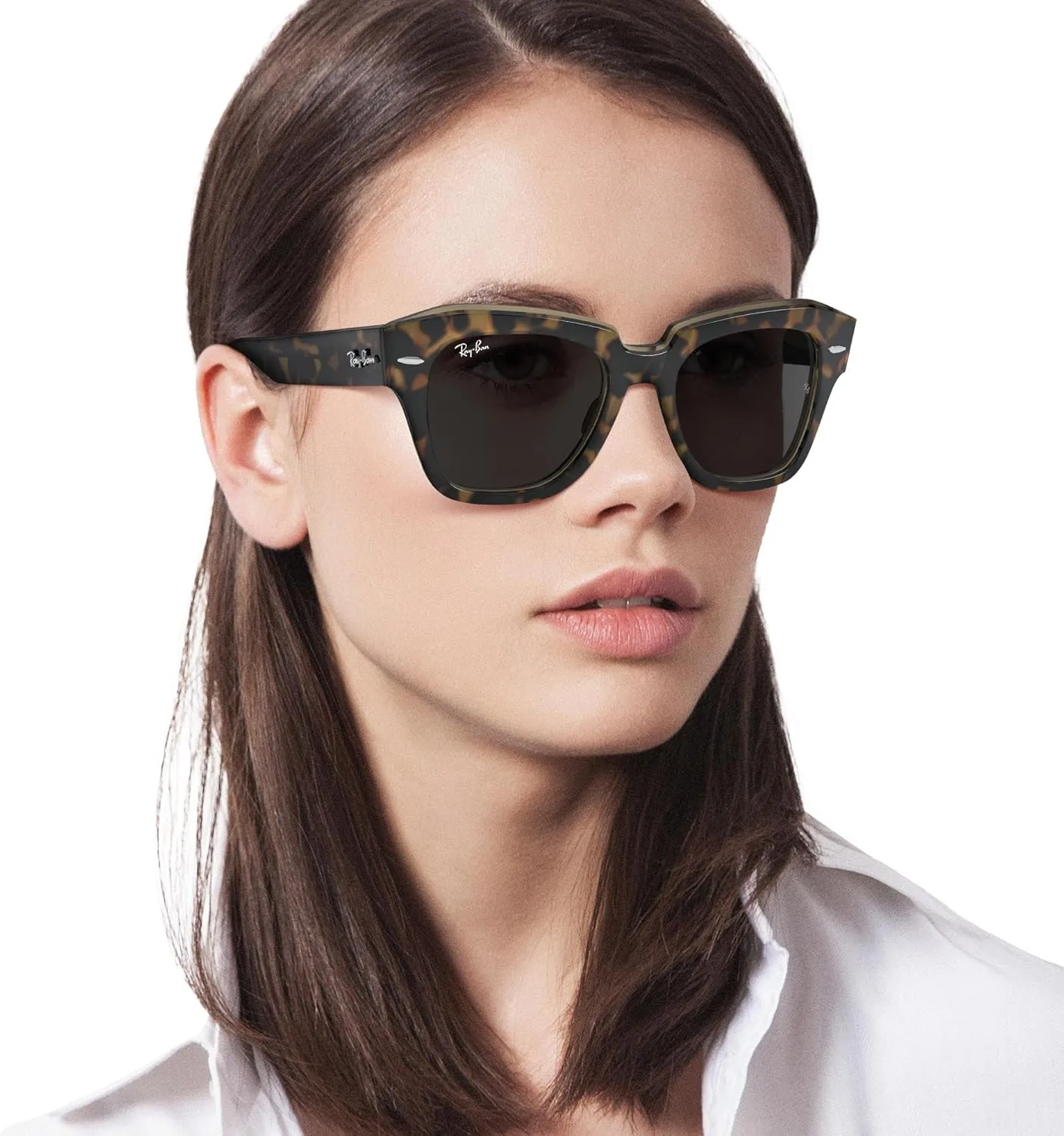 Ray-Ban RB2186 State Street Square Sunglasses