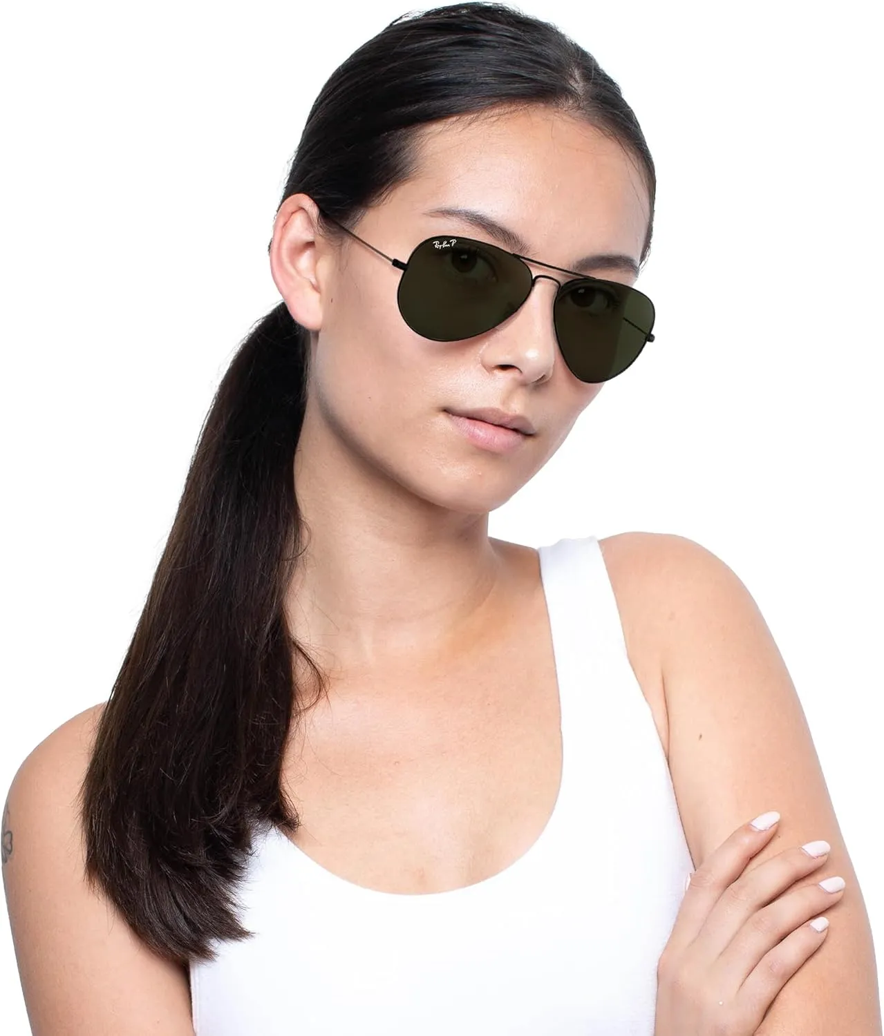 Ray-Ban RB3025 Classic Polarized Aviator Sunglasses