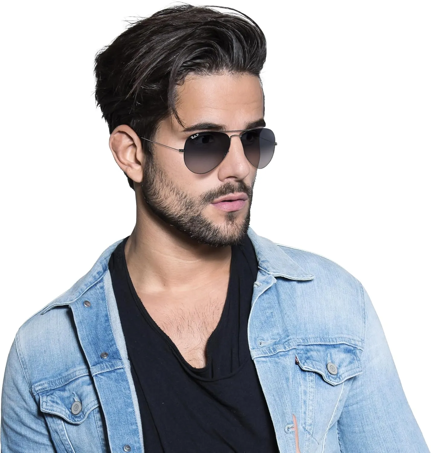 Ray-Ban RB3025 Classic Polarized Aviator Sunglasses