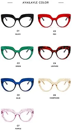 Retro Cat Eye Glasses Frames Women Transparent Glasses Frames Glasses Men Vintage Eyewear