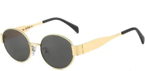 Retro Oval Sunglasses for Women & Men - Trendy Classic Shades with UV400 Protection