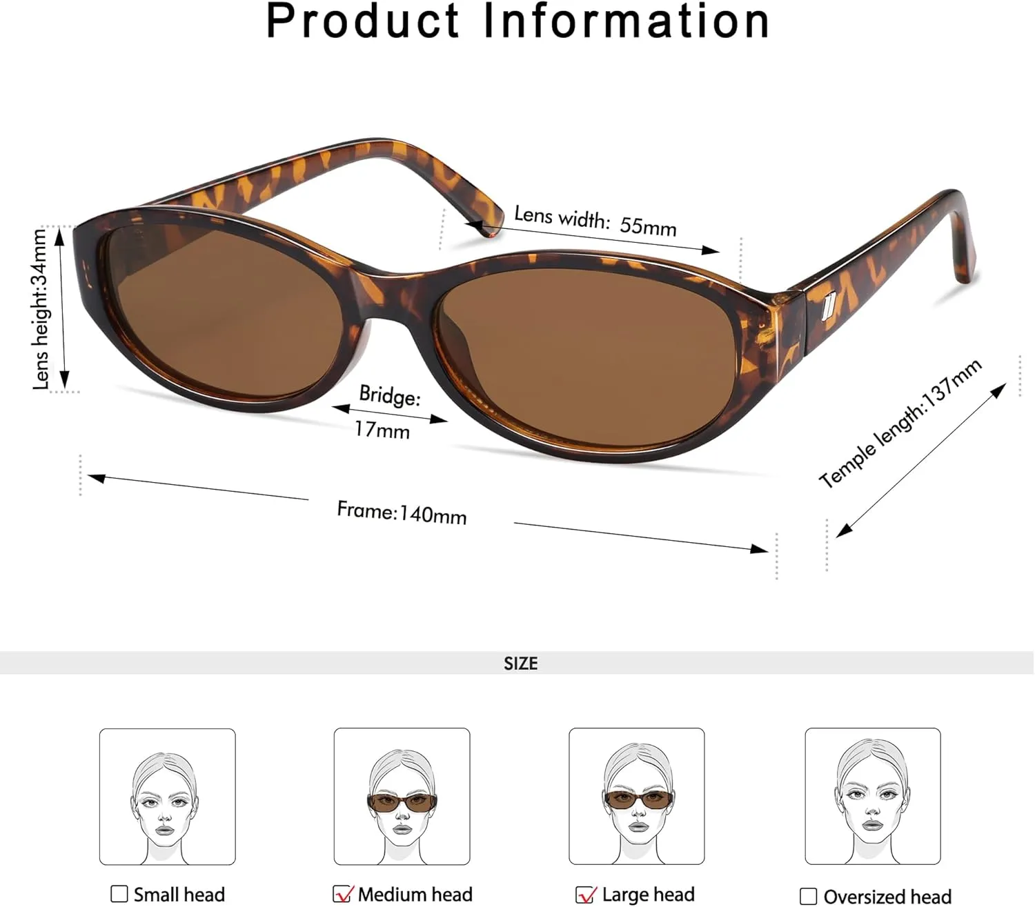 Retro Oval Sunglasses for Women Chic Cat Eye 90s Sunnies Lightweight Trendy Narrow Square Sun glasses AP3727