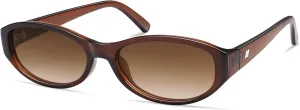 Retro Oval Sunglasses for Women Chic Cat Eye 90s Sunnies Lightweight Trendy Narrow Square Sun glasses AP3727
