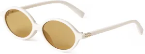 Retro Oval Sunglasses for Women Men 90s Small Face Sunglasses Vintage Fashion Tiny Sun Glasses UV400 Protection