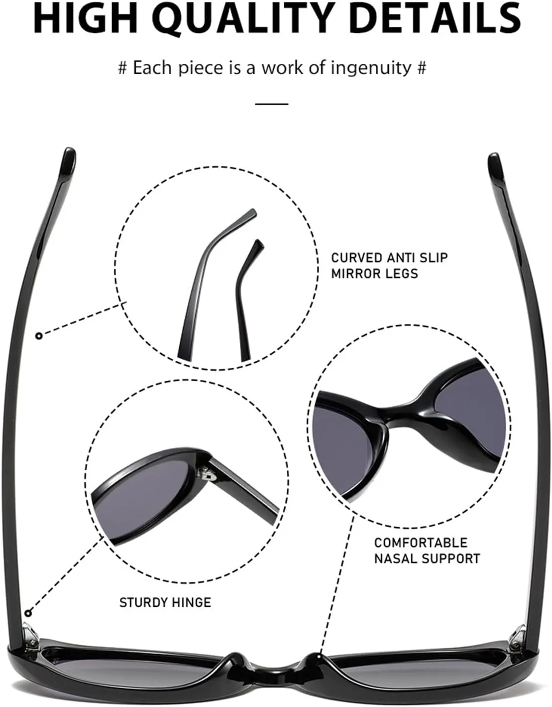 Retro Oval Sunglasses for Women Men Chic Small Lightweight Sun Glasses 90s Vintage Shades