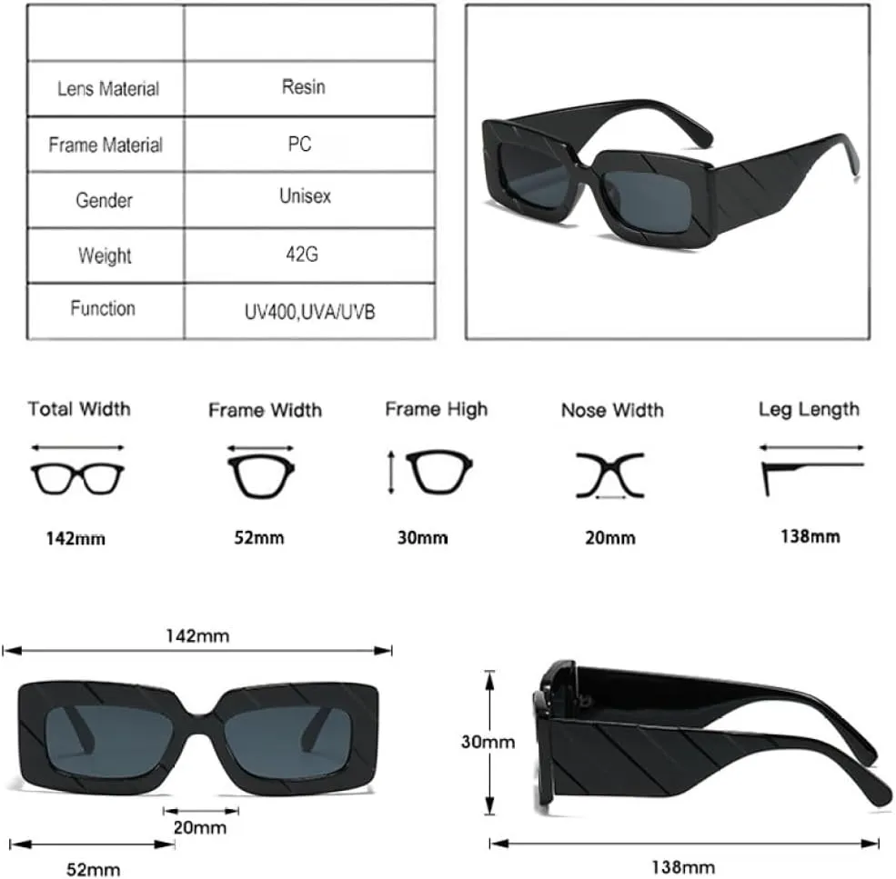 Retro Women Luxury Sunglasses Fashion Jelly Green Purple Shades UV400 Men Trending Gradient Sun Glasses