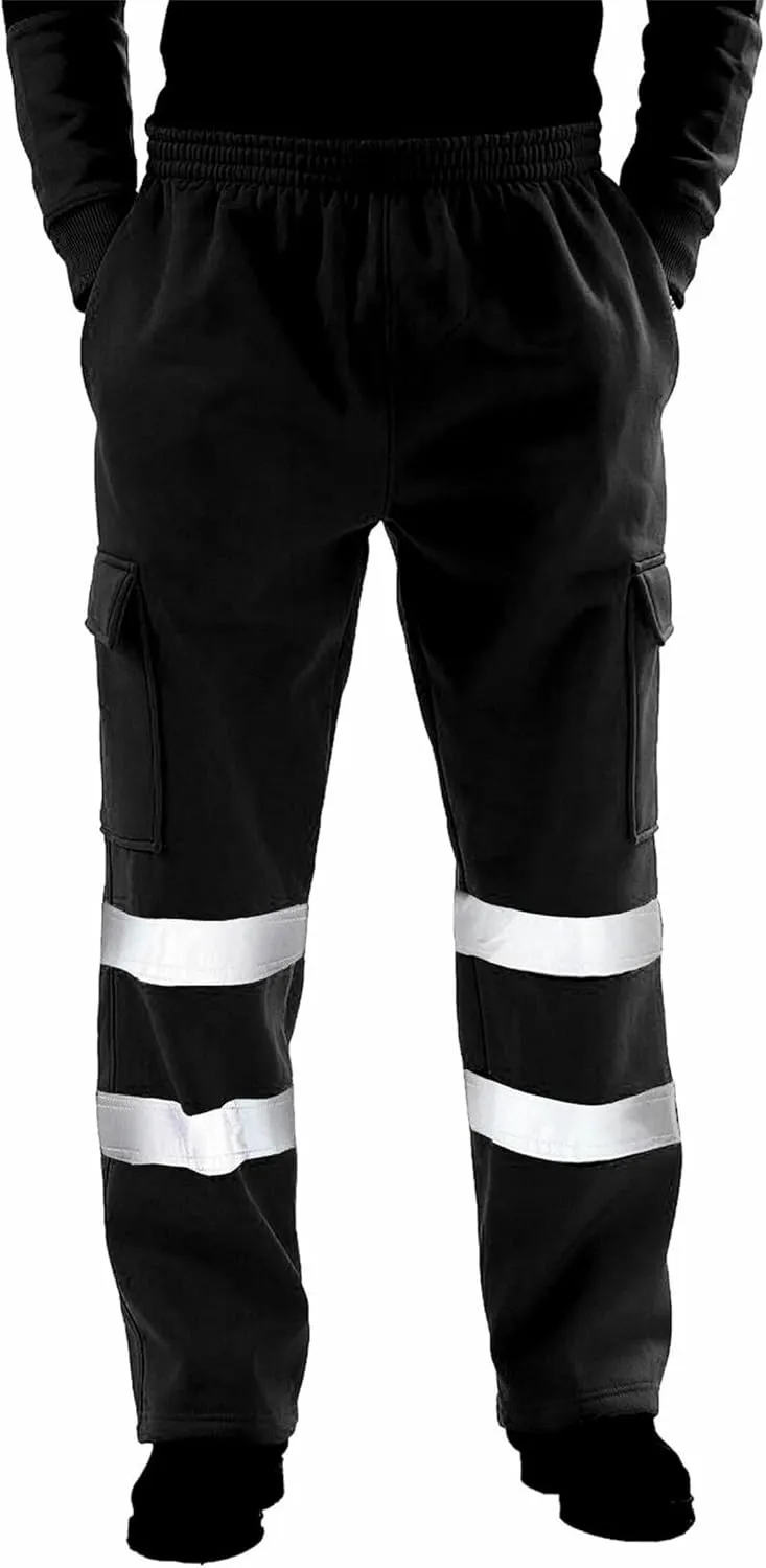 Safety Hi Vis Rain Set Class 3 High Visibility Rain Gear for Men Rain Suits Waterproof Reflective Hooded Jacket Pants