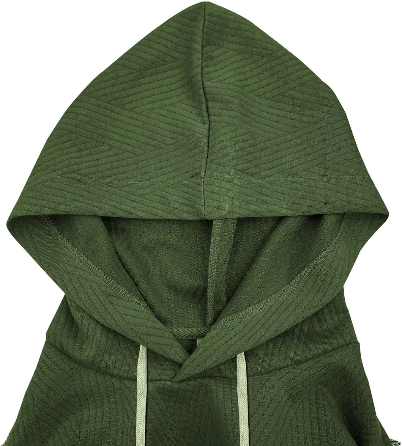 Sleeveless Hoodies for Men Textured Tank Tops 2025 Summer Casual Trendy T Shirts with Pocket Solid Drawstring Hooded