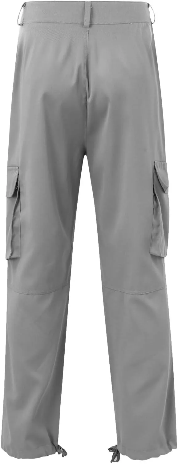 Spring Summer Pants for Men 2023 Casual Stylish Multi Pockets Cargo Pants Outdoor Fashion Work Utility Trousers