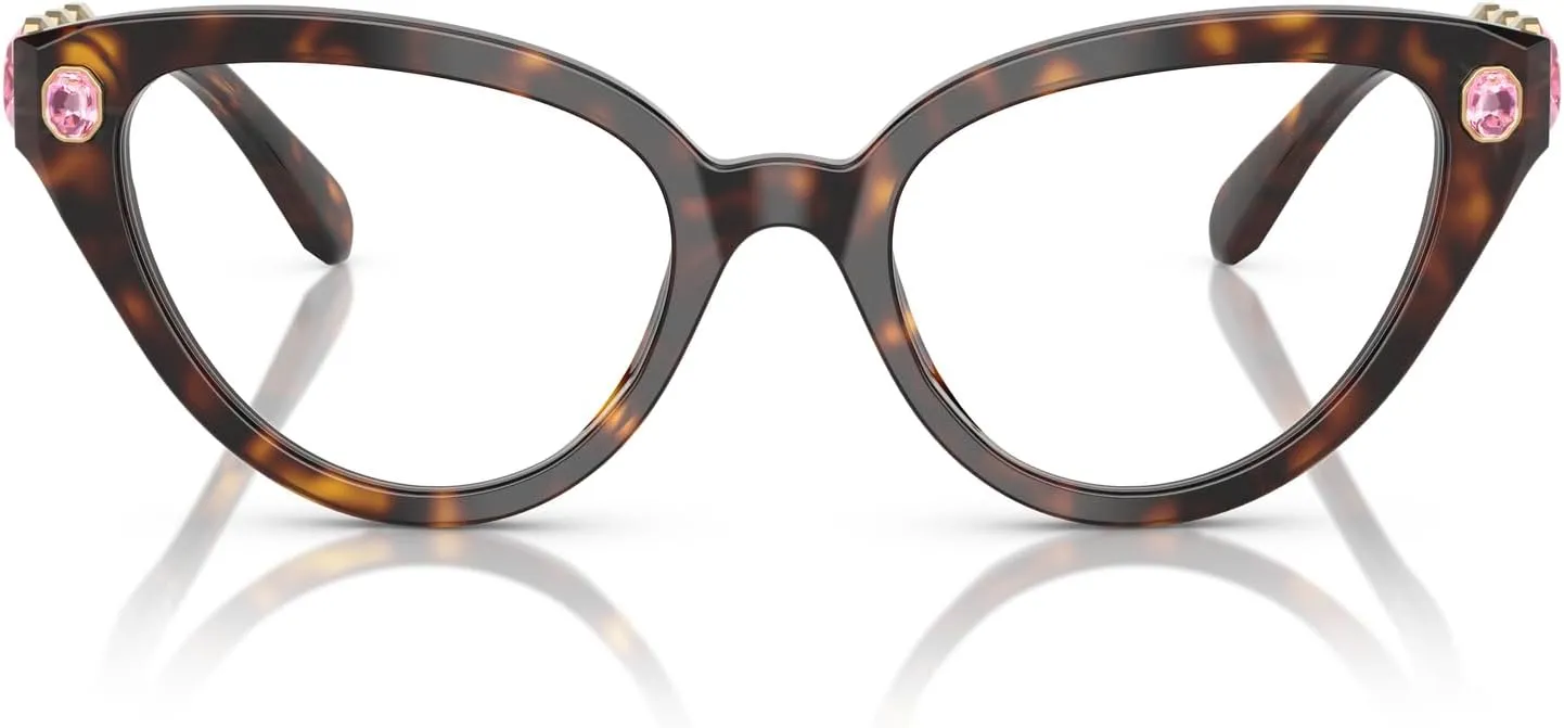 Swarovski Women's Sk2028 Cat Eye Prescription Eyewear Frames
