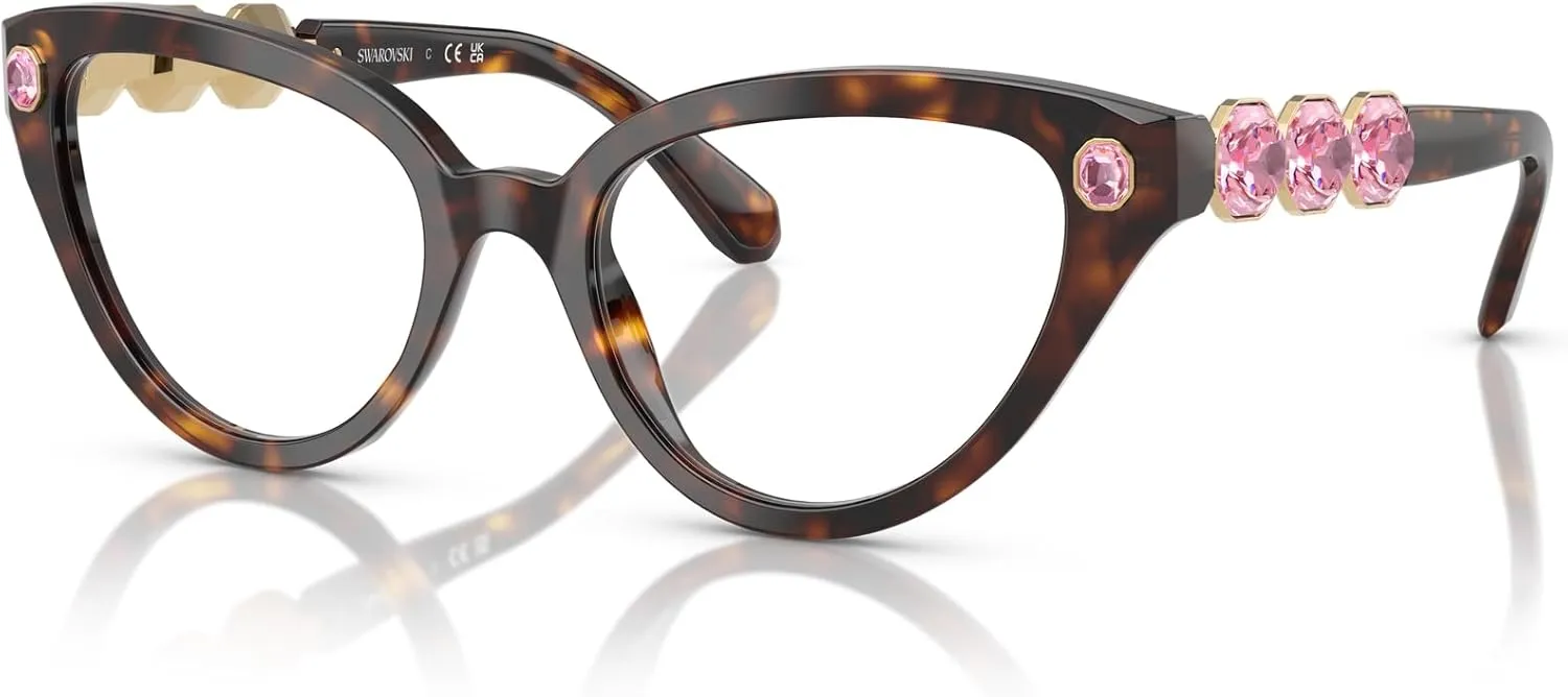 Swarovski Women's Sk2028 Cat Eye Prescription Eyewear Frames